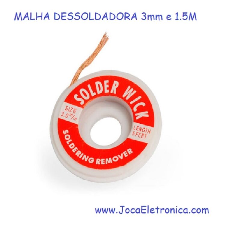 Malha Dessoldadora De 3mm E 1 5M WicK