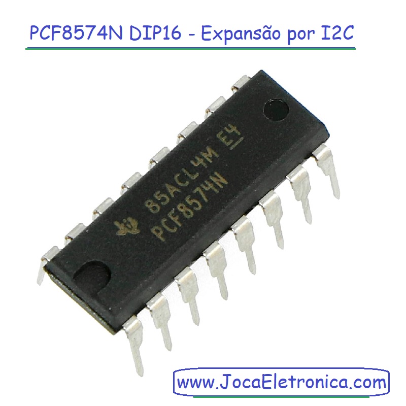 PCF8574N DIP16 - I2C Expander