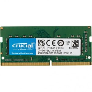 Memória 4GB CRUCIAL 2133MHz DDR4 PC4-17000