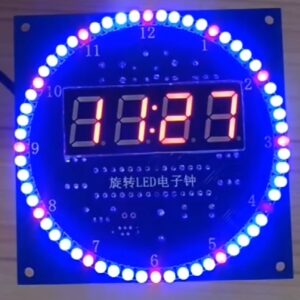 Módulo Kit de Relógio Eletrónico com Display e Led Rotativo