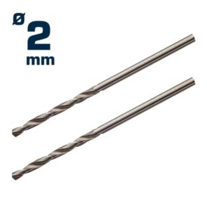 2 Brocas para metal de 2mm 24/49mm