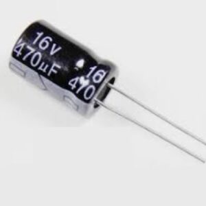 Condensador Electrolítico 470uF 16V 105º