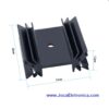 Dissipador de alumínio grande para TO-220 e TO-3P - Image 2