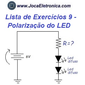 Lista de exercícios 9 – Polarização do LED
