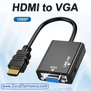 Conversor Adaptador HDMI para VGA HDTV