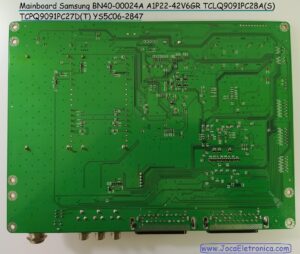 Mainboard Samsung BN40-00024A A1P22-42V6GR TCLQ9091PC28A(S) TCPQ9091PC27D(T) YS5C06-2847