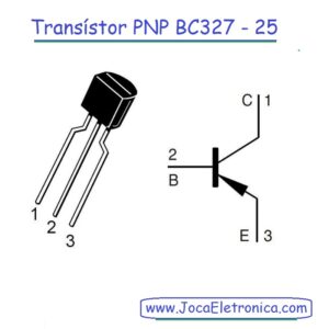 Transístor PNP BC327 – 25