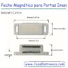 Fecho Magnético para Portas Iman