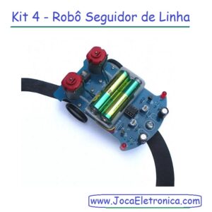 Kit 4 - Robô Seguidor de Linha