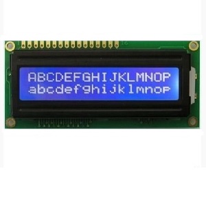 Display LCD 16×2 com fundo Azul