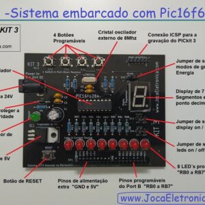 Kit3 – Sistema Embarcado com PIC16F628A