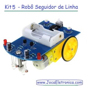Kit5 – Robô Seguidor de Linha