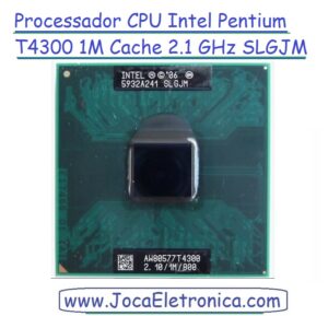 Processador CPU Intel Pentium T4300 1M Cache 2.1 GHz SLGJM
