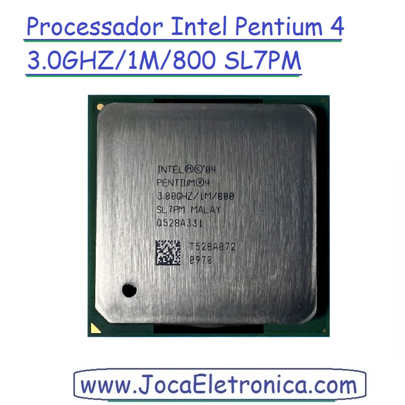 Processador Intel Pentium 4 3.0GHZ/1M/800 SL7PM