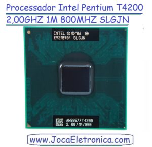 Processador Intel Pentium T4200 2,00GHZ 1M 800MHZ SLGJN