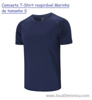 Camiseta T-Shirt respirável Marinho