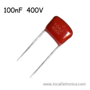 Condensador 104J Capacitor Poliéster 100nF 400V