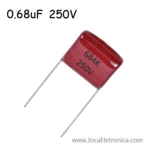 Condensador 684K / Capacitor Poliéster 0.68uF 250V