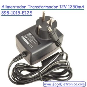 Alimentador Transformador 12V 1250mA 898-1015-E12S