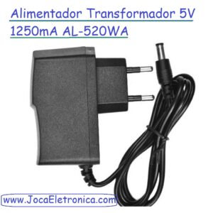 Alimentador Transformador 5V 1250mA AL-520WA