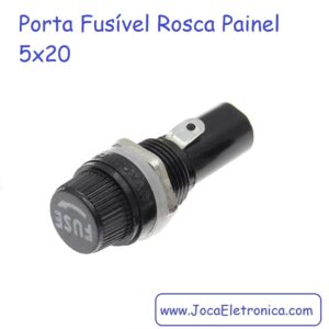 Porta Fusível Rosca Painel 5×20