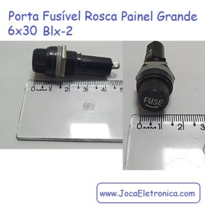 Porta Fusível Rosca Painel Grande 6x30 Blx-2