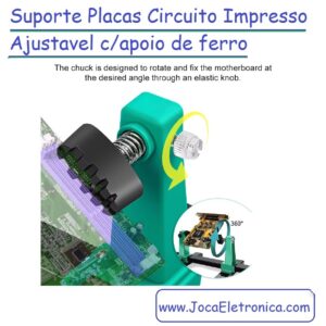 Suporte Placas Circuito Impresso Ajustavel