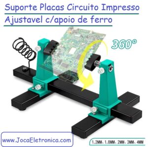 Suporte Placas Circuito Impresso Ajustavel