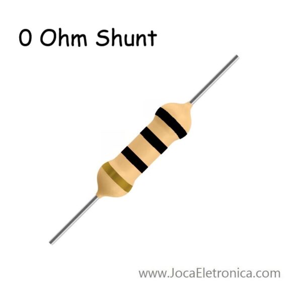 Resistor 0R / Resistência 0 Ohm Shunt-