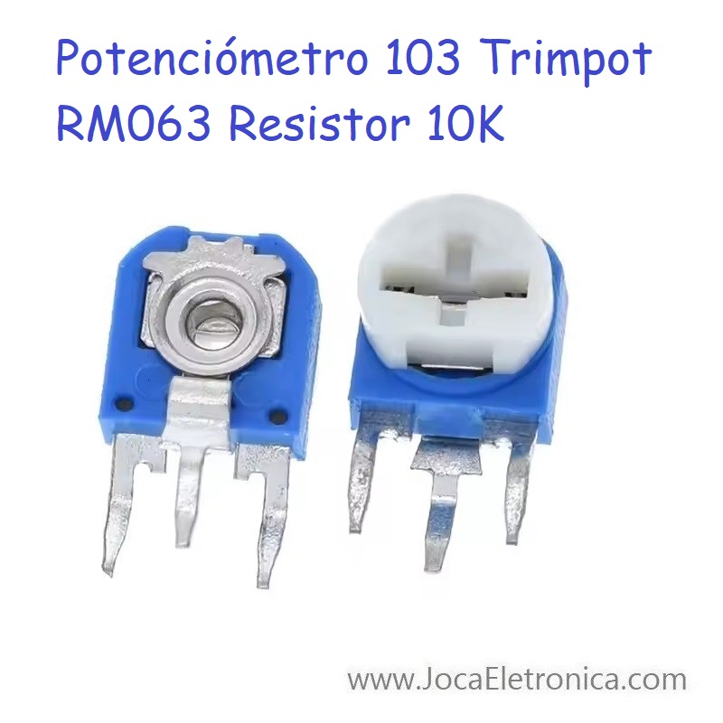 Potenciómetro 103 Trimpot RM063 Resistor 10K
