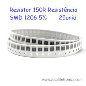 Resistor 150R SMD 1206 5% 25unid