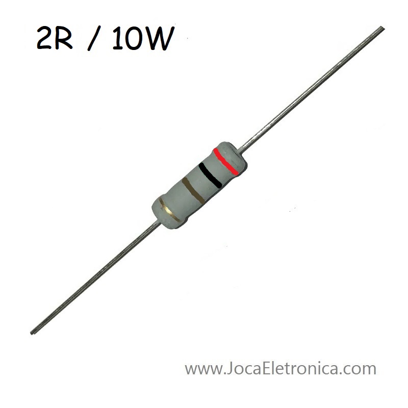 Resistor / Resistência 2R / 10W