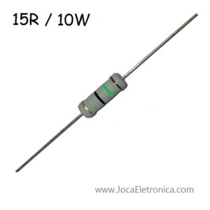Resistor / Resistência 15R / 10W