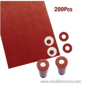 Anéis isolantes para bateria de lítio 18650