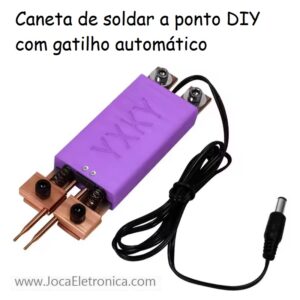 Caneta de soldar a ponto DIY com gatilho automático