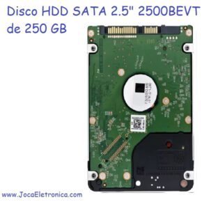 Disco HDD SATA 2.5″ 2500BEVT de 250 GB