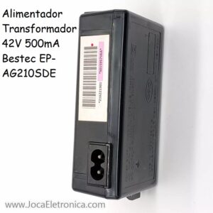 Alimentador Transformador 42V 500mA Bestec EP-AG210SDE