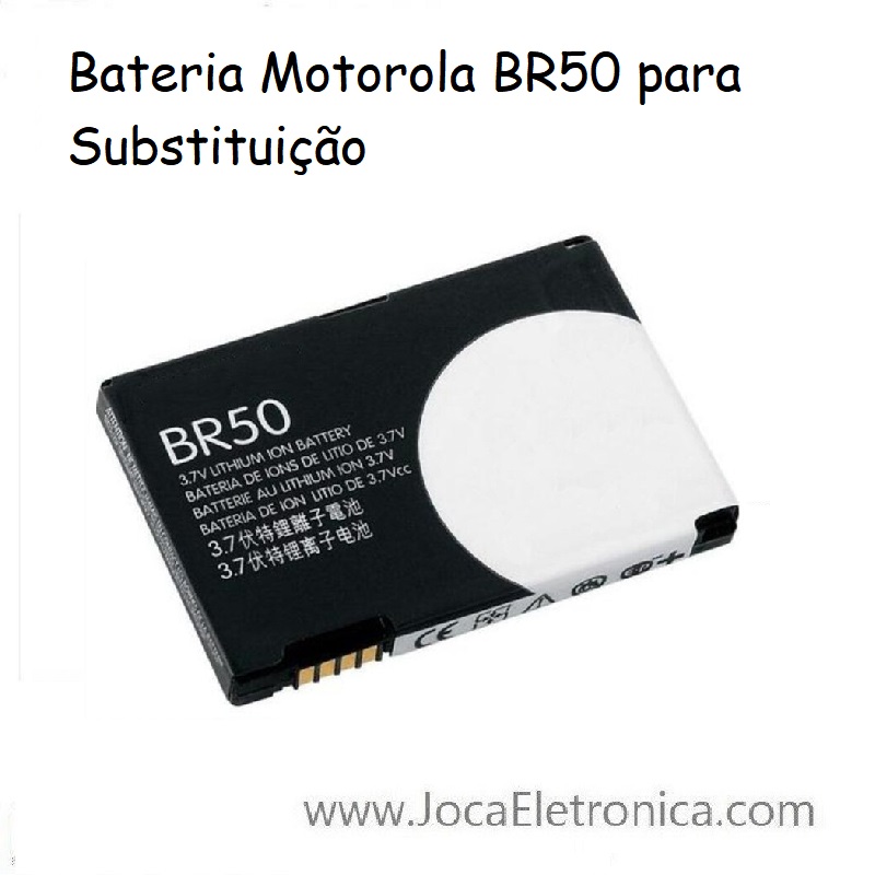 Bateria Motorola BR50 para substituição