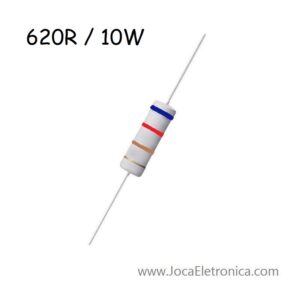 Resistor  / Resistência 620R / 10W