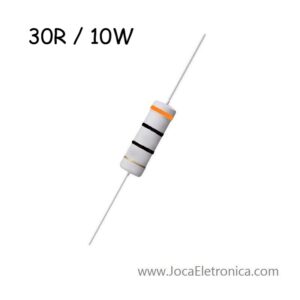 Resistor  / Resistência 30R / 10W