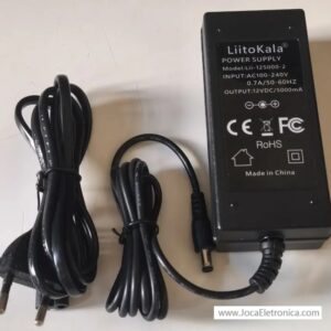 ALIMENTADOR TRANSFORMADOR SWITCHING 12V 5A